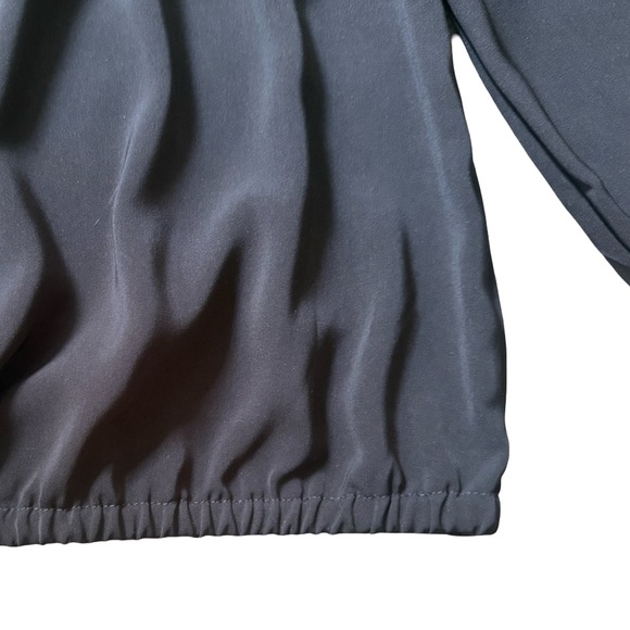 Michael Kors - Women's Black Ruffled Off Shoulder Blouse - EUC - Picture 5 of 9